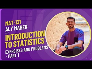 An introduction to statistics - Exercises and problems - part 1 - مقدمة في الإحصاء