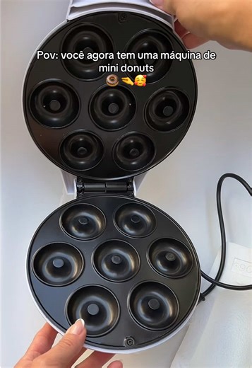 Aprenda Receitas de Mini Donuts Com a Máquina
