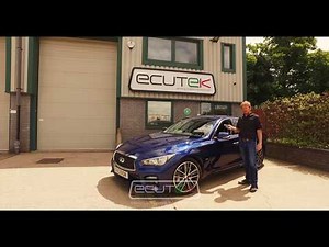 EcuTek ECU Connect and Bluetooth Vehicle Interface for the Nissan Infiniti 3.0 twin turbo