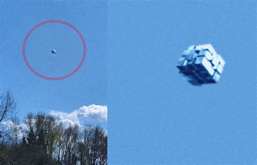 2024年3月，UFO在美国西北部被捕获👽