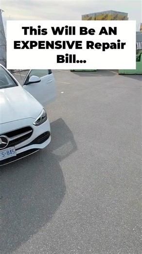 This Mercedes C300 Will Be Expensive To Fix