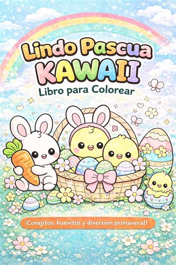 Easter Coloring Pages Bunnies PDF Printable for Kids - Etsy