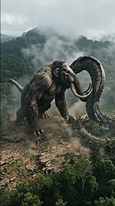 Two Giant Alien Beasts Clash in the Jungle | Alien Survival #shorts #survival #animals