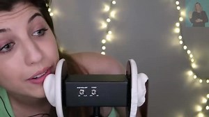 ASMR Ear Licking & Whispering Ear to Ear