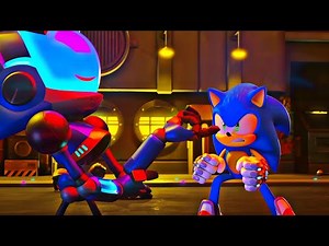 Chaos Sonic Fight Scene 🔥 | Sonic Prime Season 2 | Episode 6 |