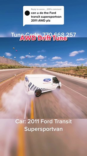 AWD Drift Tune for 2011 Ford Transit Supersportvan