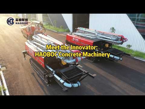 HAOBOC: 30+ Years of Concrete Machinery Innovation | Built to Simplify Construction