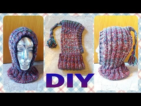 DIY • Kindermütze stricken / Schlupfmütze / Schalmütze / Rollkragenmütze * Julebuergerfee