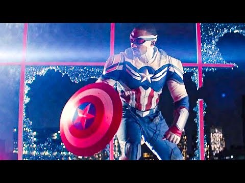 Falcon Becomes Captain America Scene - THE FALCON AND THE WINTER SOLDIER (2021)