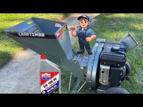 Wood chipper engine seized or stuck blade? Basic Maintenance & Troubleshooting