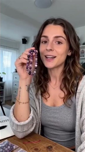 Purple/Lilac Fluorite 8mm Strands — Calm, Cute and Crafty