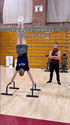 One Arm Handstand Push-Up 🤯 #calisthenics #gymnastics #strength #strong #workout ‪@andrystrong1‬
