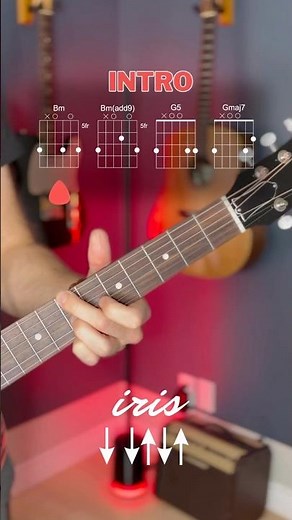 iris (goo goo dolls) guitar tutorial [standard tuning]