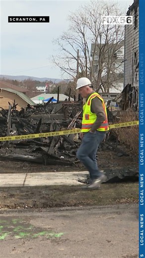One dead, four displaced after multi-home Scranton fire