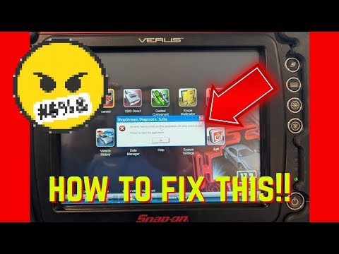 Snap-on Verus Software Suite Not Opening? XT Application Error Resolved With Built-in Windows Tools!