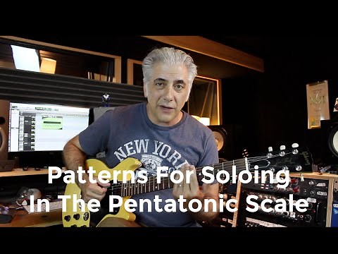 How to Play a Pentatonic Scale | Patterns For Soloing Guitar Lesson