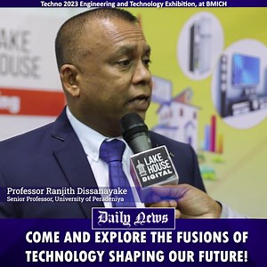 Techno2023 Engineering and Technology Exhibition, powered by SLT-MOBITEL at BMICH 20,21,22 October from 9.00am to 9.00pm. Come and explore the fusions of technology shaping our future! #dailynews #techno2023 #exhibition #BMICH #october | Daily News | Facebook