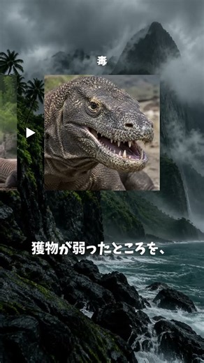 【世界最大】トカゲ #コモドオオトカゲ #トカゲ #爬虫類