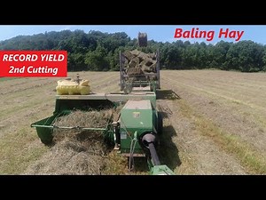 Baling Record 2nd Cut Hay