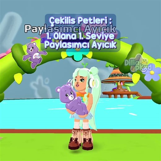 Ortak Ayıcık Çekilişi 💜🩵 |W/@FyxmiaPKXD| #pkxd #pkxdarquivos #dilia #keşfet