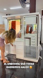 480K views · 3.6K reactions | ✨✨ Vos lo deseas y nosotros lo tenemos  Tocador Vanity PREMIUM dos en uno con led #muebles #muebles #paraguay #roperos #mueble #mueblesmodernos #madera #ropero #mueblerias #mueblesdemadera | LD Muebles y Camas Py | Facebook