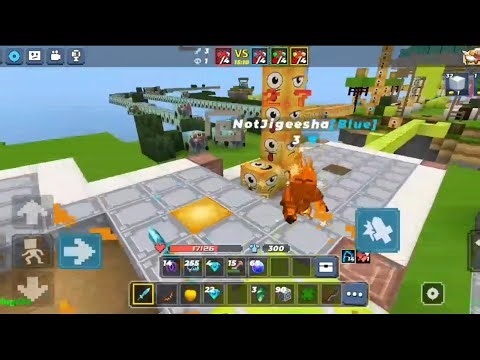 playing bed wars #block mango #bedwars #Minecraft 