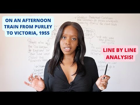 On An Afternoon Train From Purley To Victoria: Analysis & Annotations | AQA Worlds & Lives Poems