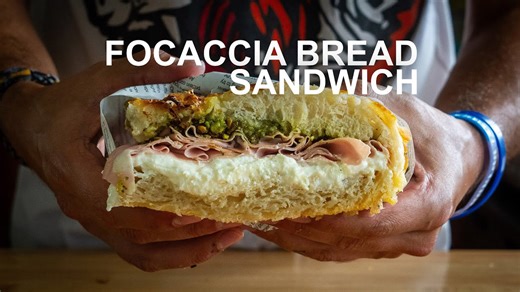 Easy Focaccia Bread Sandwich Recipe – Quick & Delicious