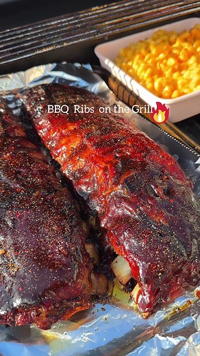 Delicious Grilled BBQ Pork Loin Back Ribs Recipe