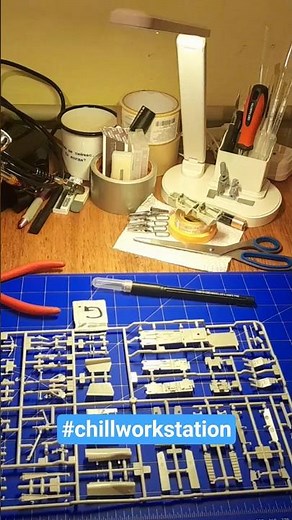 Tamiya Grumman F-14D Tomcat assembly desktop and tools🪛🗜🧤