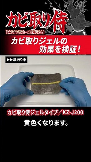 ゴムパッキンのカビ取り方法！