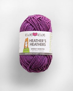 Heather's Heathers Worsted Weight Merino Yarn