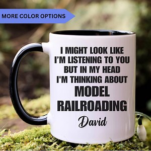Model Railroading Mug, Model Railroading Gift, Model Railroading Gifts, Model Railroading Coffee Mug, Model Railroading Cup, APO116 - Etsy