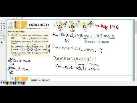 CAP. 04 - EXER. 01 - (Faap-SP) Num dado meio onde ocorre a reação