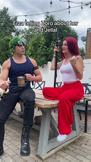 What do Jellal and Erza be doing… #zoro #erzascarlet #fairytail #onepiece #jellalfernandes