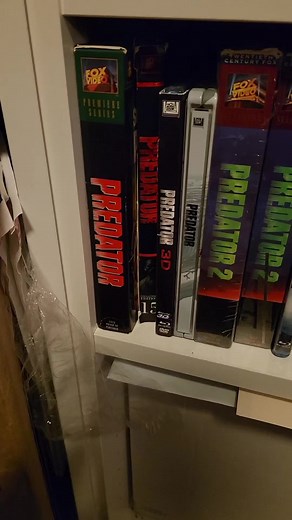 How you watch #predator is very crucial. #dvd #dvdcollection #bluray #vhs #vhsvideo #anniversary