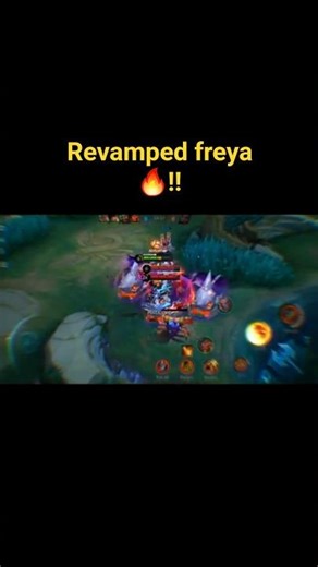 MLBB: Revamped Freya The Ultimate fighter🔥!! #mobilelegends #MLBB #ml