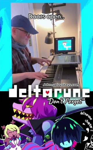 Don't Forget (Deltarune) wedding entrance mashup #deltarune #undertale #wedding #piano