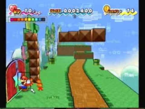 Super Paper Mario Walkthrough - World 1-1