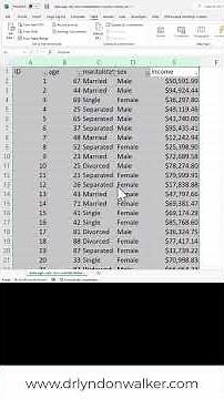 How to select only visible rows in Excel #shorts