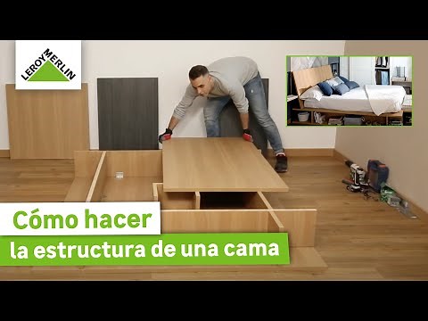 Cómo hacer la estructura de una cama con cabecero | LEROY MERLIN