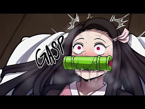 Nezuko's kimono is ruined | Demon Slayer Comic Dub