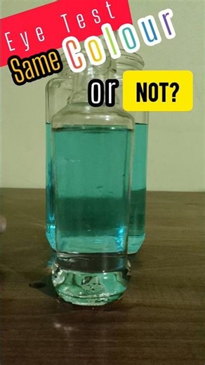 Colour Blindness or Optical Illusion? Quick Check | Step Back… See the Difference #experiment