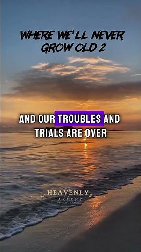 Where We'll Never Grow Old Lyrics | Jim Reeves Gospel Song #motivation #faith #christianmusic