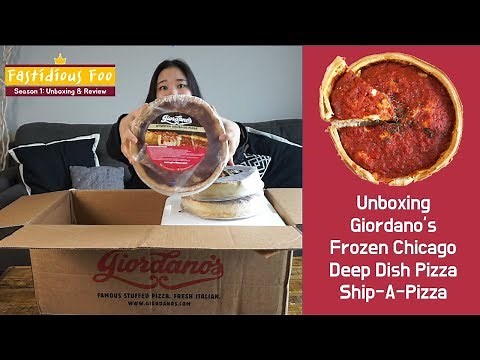 Unboxing Giordano's Frozen Pizza