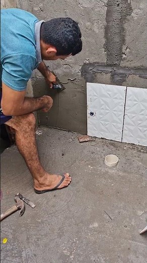 Installing cladding #construction #building #shortvideo