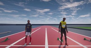 Κίλιαν Εμπαπέ Vs Γιουσέιν Μπολτ στα 100μ. Τα δεδομένα τους μπήκαν σε υπολογιστή και αυτή είναι η 3D απεικόνιση της κούρσας ανάμεσα στον ταχύτερο ποδοσφαιριστή και τον ταχύτερο άνθρωπο όλων των εποχών. | Sportsfeed.gr