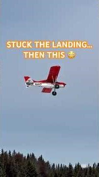 Butter Flight, Cartwheel Finish | Maule vs Alaska Snow #rcplane #aviation #alaskarc