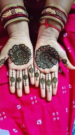 simple mehandi Design #chauhanjimehandidesing #viralshort #mehndi