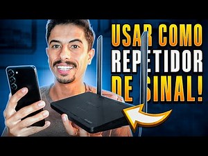 How to CONFIGURE INTELBRAS ROUTER as a WIFI REPEATER via CELL PHONE!